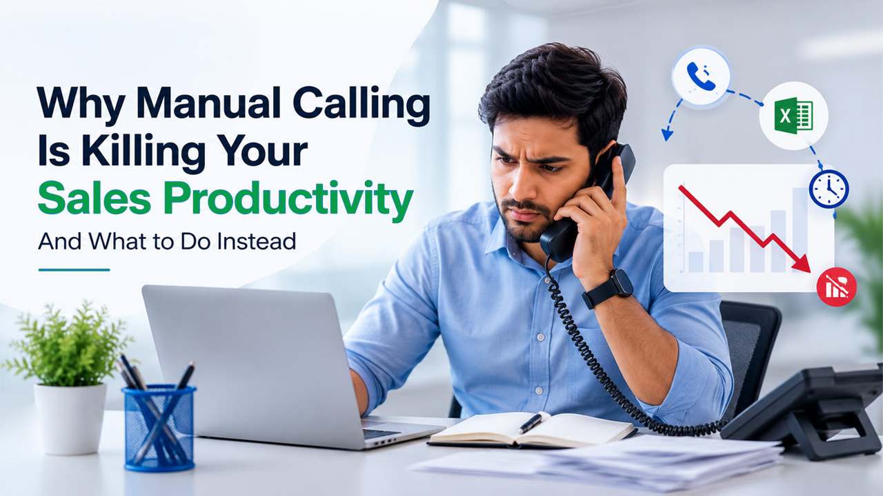 Why Manual Calling Is Killing Your Sales Productivity (And What to Do Instead)