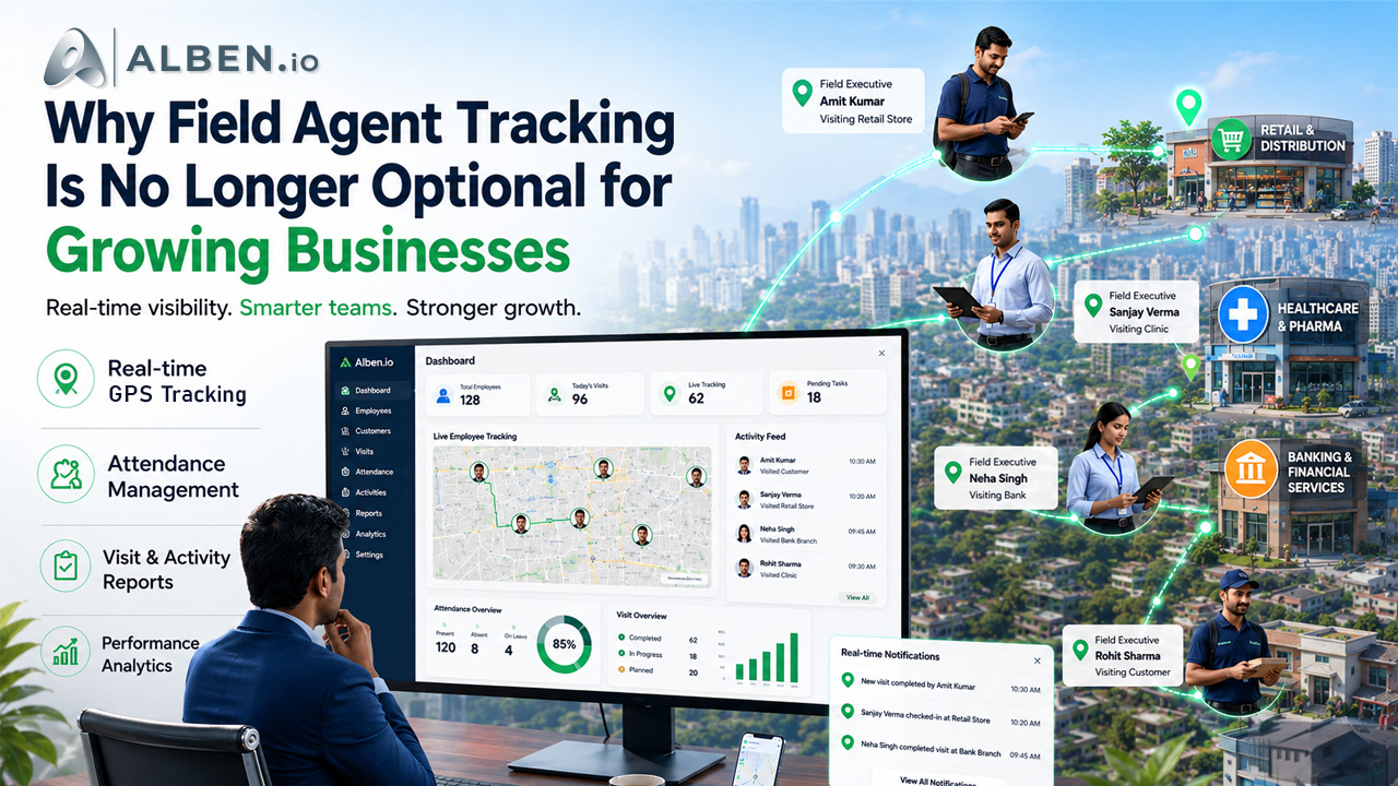 Why Field Agent Tracking Software Is No Longer Optional for Growing Businesses